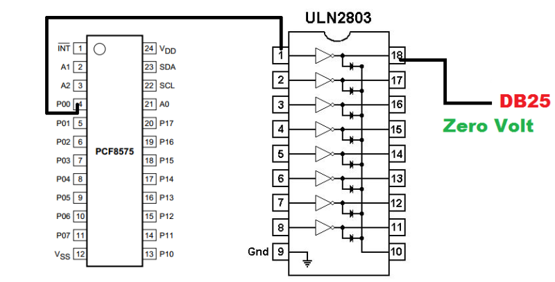 db25-uln2803