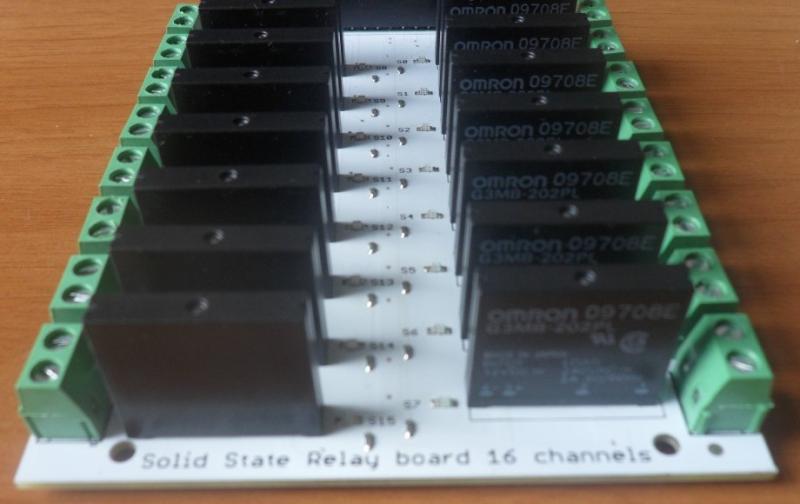 SSR module board 16 channels