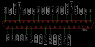 tft db37 pinout