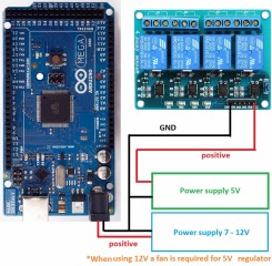 relay with external power supply