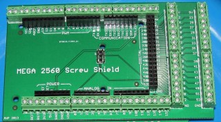 Arduino Mega Screw Shield